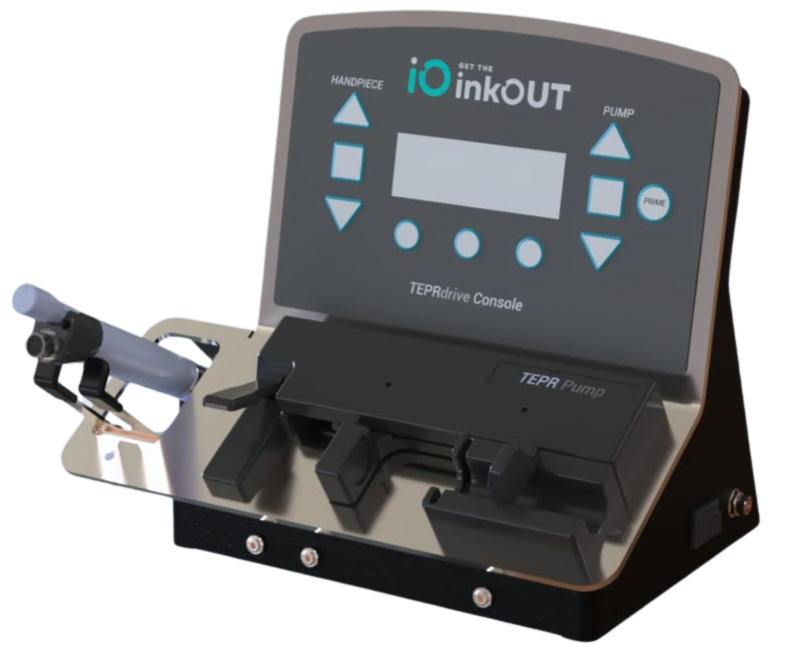 photo of inkout tattoo removal device at align med spa in vero beach fl